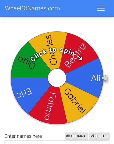 name wheel|online name picker.